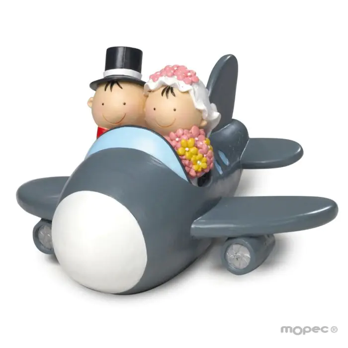Figurine De Gâteau Mariée - Collection Pop&Fun Mopec Blaco - Souvenir élégant Pour Mariage, Décoration Cake