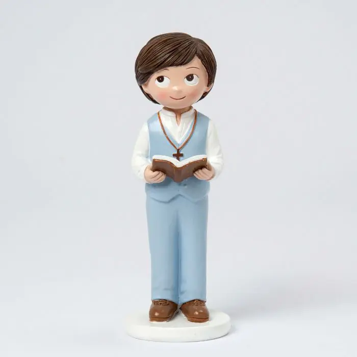 Donna Con Bambino Figura Per Presepe In Resina Da 15 Cm