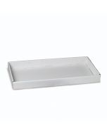 Lux carton tray white 46x27x4,5cm