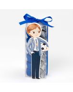 Box 12 chocolates Communion boy soccer ball *