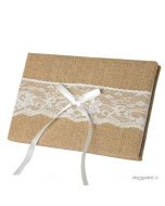 Libro firme rustico 25x16cm(74pag) con scatola regalo