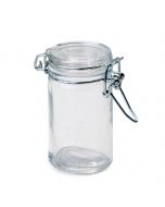 Vintage jar 4,5Øx8cm. with metal closure 100ml.