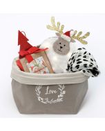 Christmas gift pack love basket