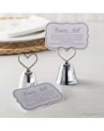 Metal bell with Kissing Bell card
