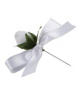 Prendido flor blanca, min.25