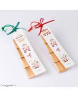 Pit&Pita Christmas bookmark 4 neapolitans asstd.