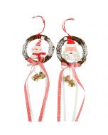Corona madera P.Noel/M.nieve stdo,13,5cm(diam.) min.4