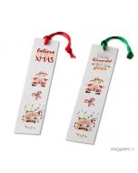 Pit&Pita Christmas bookmark 3,7x17cm asstd.