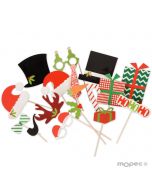 Set photo props NOËL 17pcs