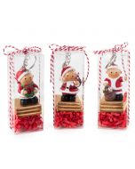 Porte-clés Pit&Pita Christmas  avec 3 chocolats
