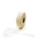 Plastic mesh tape 30mmx50m ivory