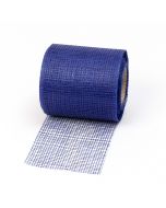 Plastic net ribbon 80mmx25m royal blue