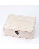 Wooden MDF  box plain cover 23x17x8cm