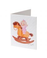 Book card Pita wooden horse price x 100pcs.