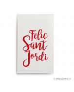 Sant Jordi card 5,7x3,5cm, min.5