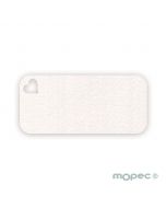 White card with heart hole 7x3.2cm, (price x 24pcs)