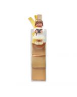 Niña cantando pinza7,5cm.+3 napolitanas P.GOLOSO