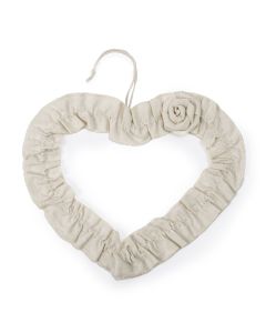 Decoración forma corazón 23cm. min.6