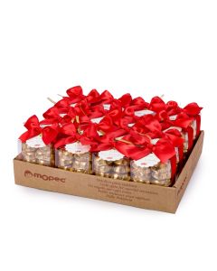 Présentoir de 28 boîtes contenant des cartes de Saint-Valentin et 12 chocolats