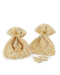 Pulsera infinito adornada en bolsa stdo. 2 caramelos,min.4