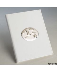 Diario del bebe Plata de Ley 925 18x24cm