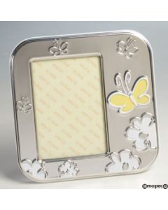 Marco mariposas Plata de Ley 925 9x13cm