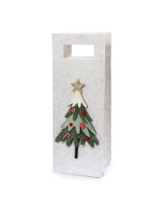 Borsa confezione in feltro per albero da 38 cm.