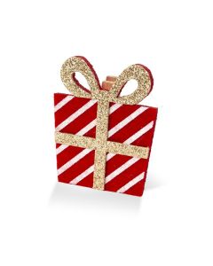 Pinza regalo navideño de fieltro, 5,7 cm