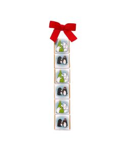 Estuche 6 chocolates navideños Calidez Polar