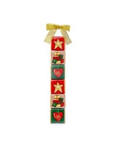 Estuche lazo oro 6 napolitanas Estrella, Regalos, Corazón