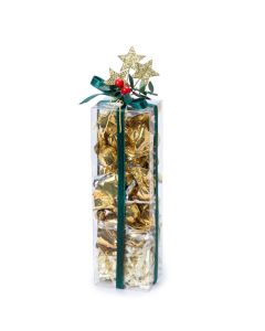 Estuche 20 croki-chocs, estrellas y acebo