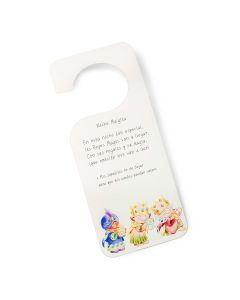 Colgador de puerta mensaje Reyes Magos
