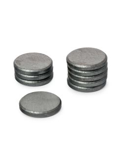 Imanes 24mm. diámetro, pack 50 unidades