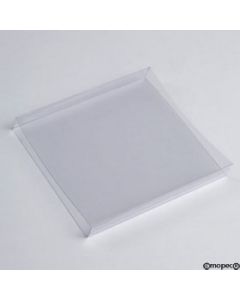 Funda acetato caja marco 10,2x1,6x10,2cm, min.25