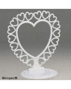 Heart cake support