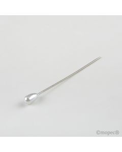 Alfiler metálico perla, precio por caja de 1000 unidades