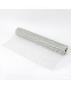 Nastro rete plastica argento 70cmx20m