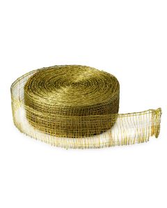 Rejilla 40mmx23m verde con LUREX dorado
