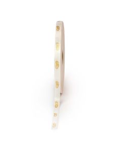 Cinta raso doble cara grabada ANILLOS 12mm