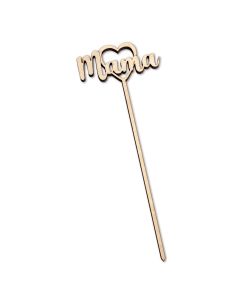 Pic de madera Mama 21,6x8x0,5cm