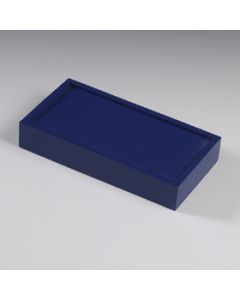 Blue wooden box 20x10,5x3,5cm