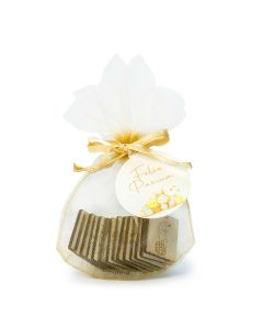 Memory Pascua 14 fichas de madera con tarjeta