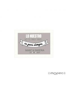 Tar. precort. lo nuestro no es para...gris 1hj=36 min.5