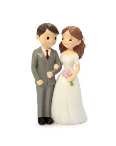 Figura pastel Boda novios classic