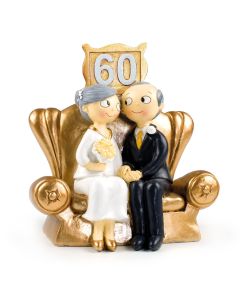 Cake topper Pop&Fun Diamond anniversary 60