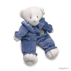 Blue teddy bear 30cm