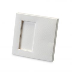 Caja 2 napolitanas blanca 10x10x1,5cm min25