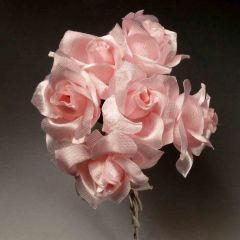Roses iris rose bouquet de 6