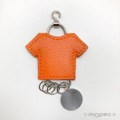 Porte-clés multiple t-shirt orange PRIX DOUX