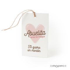 Grandmun  you are the best card with cord 6x10cm.